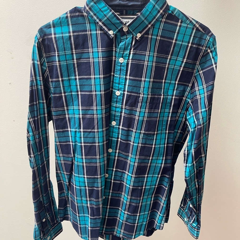 Men’s Express Plaid Shirt Size M